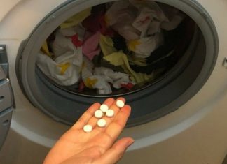 Añade aspirina a tu lavadora; el resultado es increíble